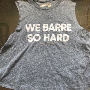 We Barre So Hard Crop Top